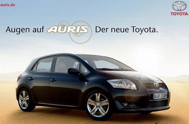 Toyota flankiert die Markteinführung des Auris mit grosser Kampagne.